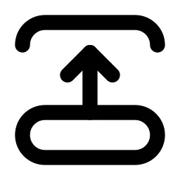 Transition Top Line Icon