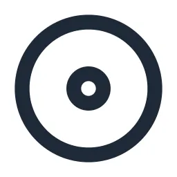 Compact Disk Line Icon