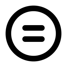 Creative Commons Nd Line Icon
