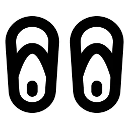 Flip Flops Line Icon