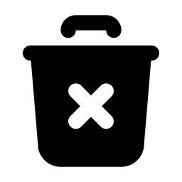 Trash X Icon