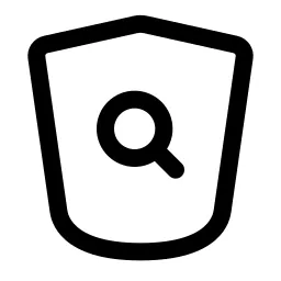 Shield Search Icon