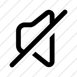 Mute Sound Off Icon