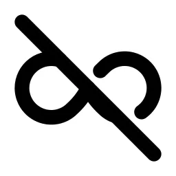 Infinity Off Line Icon