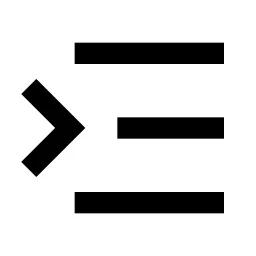 Menu Fold 4 Line Icon