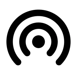 Broadcast Line Icon
