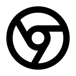 Brand Chrome Line Icon