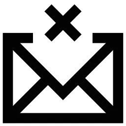 Envelope Xmark Icon
