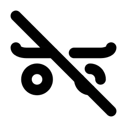 Skateboard Off Line Icon