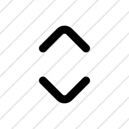 Chevron Grabber Vertical Icon