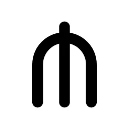 Currency Manat Line Icon