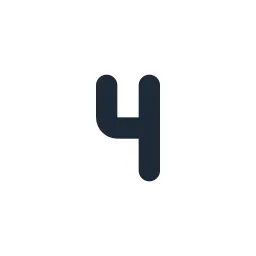 Numeric 5 Line Icon