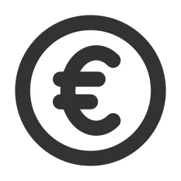 Euro Circle Icon