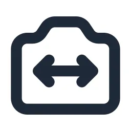 Camera Switch Line Icon