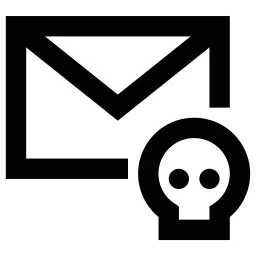 Skull Envelope Icon
