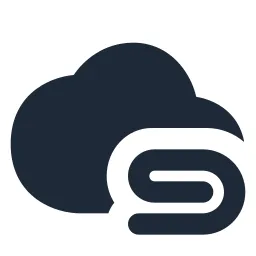 Cloud Attachment Solid Icon