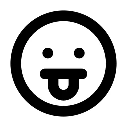 Mood Tongue Line Icon
