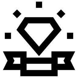 Diamond Banner Icon