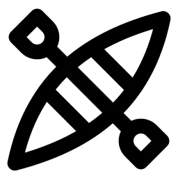 Kayak Line Icon