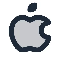Brand Apple Duotone Icon