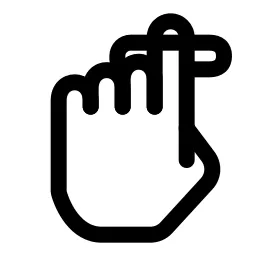 Reminder Hand Gesture Icon