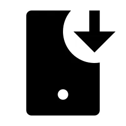 Mobile Download Fill Icon
