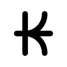 Currency Kip Line Icon