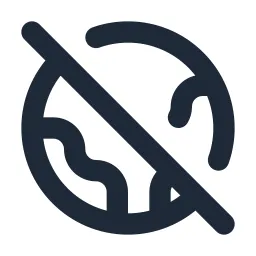 Globe Line Icon