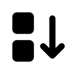 Sort Descending 2 Icon