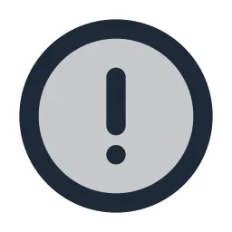 Alert Circle Duotone Icon