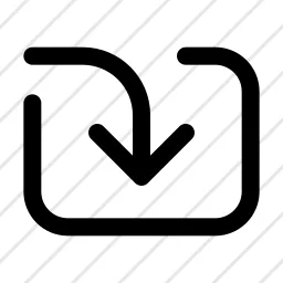 Import Download Save Icon