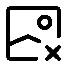 Media Image Xmark Icon