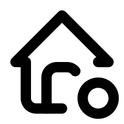 Home Dot Line Icon