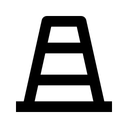 Barricade Line Icon