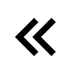 Arrow Left Double Fill Icon