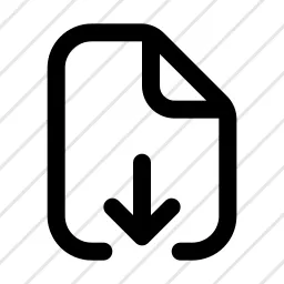 File Download Document Icon