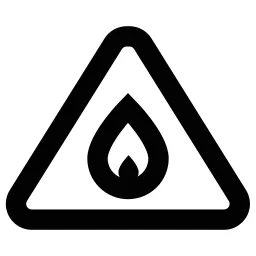 Fire Triangle Icon