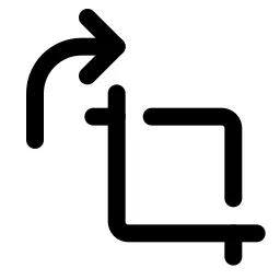 Crop Rotate Tl Icon