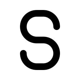 Letter S Line Icon