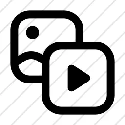 Multi Media Media Image Video Icon