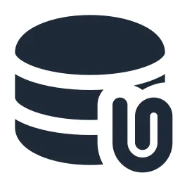 Data Attachment Solid Icon