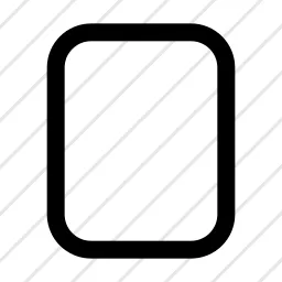 Aspect Ratio 3 4 Portrait Icon
