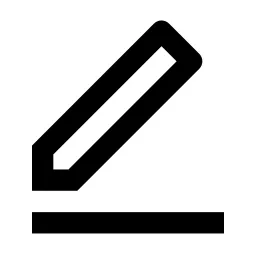 Edit Line Icon