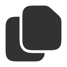 Document Duplicate Fill Icon