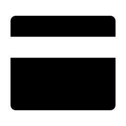 Bank Card 2 Fill Icon