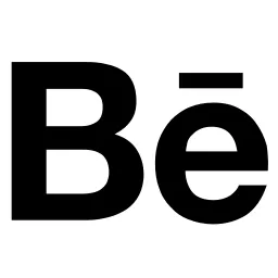 Behance Fill Icon