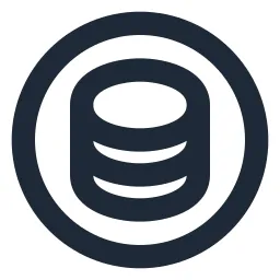 Data Circle Line Icon