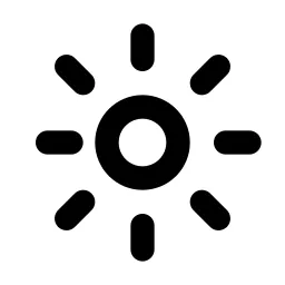 Brightness Up Line Icon