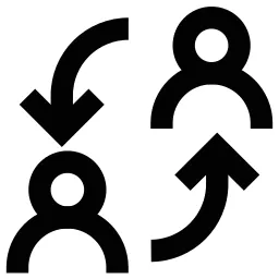 Account Arrows Icon