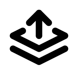 Stack Pop Line Icon